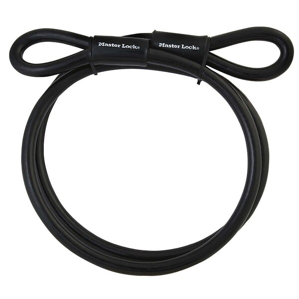 MASTER LOCK - Master Lock 72EURD Câble Antivol avec deux Boucles, 4,5 m - large