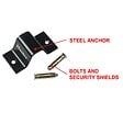 MASTER LOCK - Point d'ancrage au sol/mur en acier 1489EURDAT - vignette