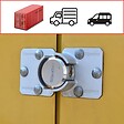 MASTER LOCK - Ensemble de cadenas et moraillon en acier 736EURD - vignette