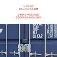 MASTER LOCK - Ensemble de cadenas et moraillon en acier 736EURD - vignette
