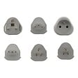 ZENITECH - Adaptateur de voyage - Plastique - Lot de 6 - 3680W - vignette