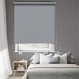 MADECO - Enrouleur occultant gris clair toile 120cm, haut 190 cm - vignette