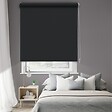 MADECO - Enrouleur occultant noir tissu - L.90xH.190cm - vignette