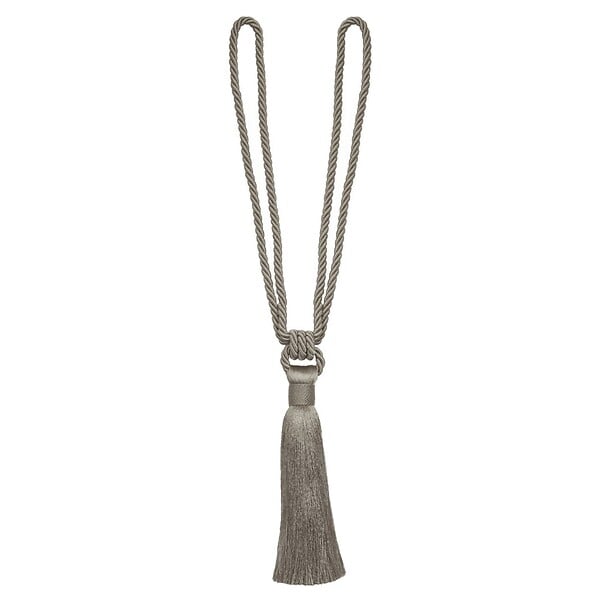 VCREATIONS - Embrasse pompon Beige - large