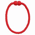 VCREATIONS - Attache-rideau magnétique corde coton Rouge - vignette