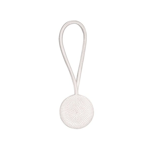 VCREATIONS - Embrasse lien aimanté textile - Champagne - sans perçage - large