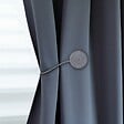 VCREATIONS - Embrasse lien aimanté textile - Champagne - sans perçage - vignette