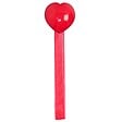 VCREATIONS - Aimant décoratif résine - Coeur - Rouge - vignette