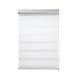 MADECO - Store jour-nuit Vénica blanc avec coffre - L.64xH.250cm - vignette