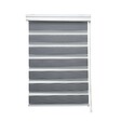 MADECO - Jour nuit noir blanc avec coffre L154-150 tissu H250 - vignette