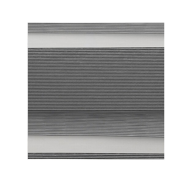 MADECO - Jour nuit noir blanc avec coffre L154-150 tissu H250 - large