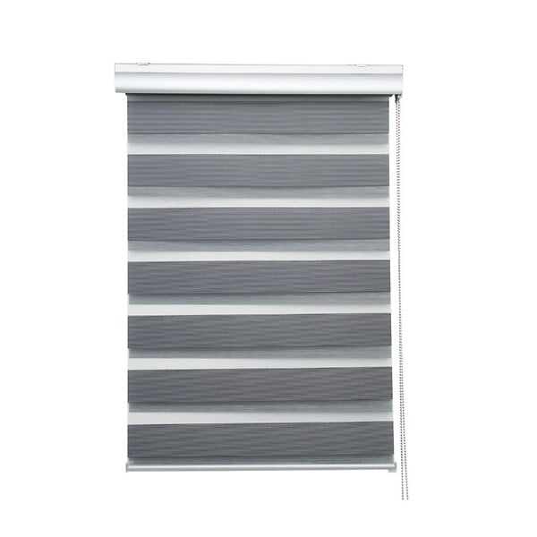 MADECO - Jour nuit noir blanc avec coffre L64-60 tissu H250 - large