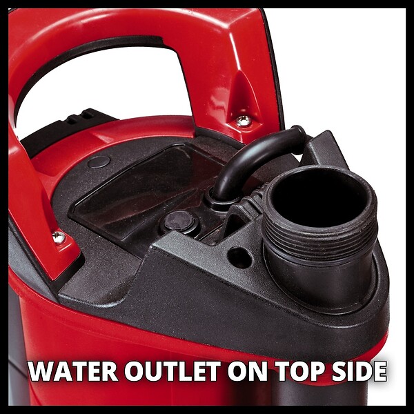 EINHELL - Pompe D'évacuation Pour Eaux Chargées Aquasensor Ge-dp 6935 A Eco - large