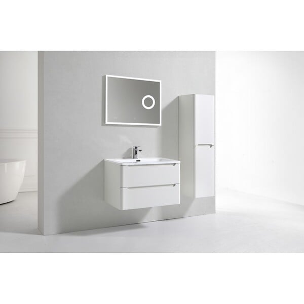 CONCILIO - Meuble de salle de bain colonne Toola - Blanc - large