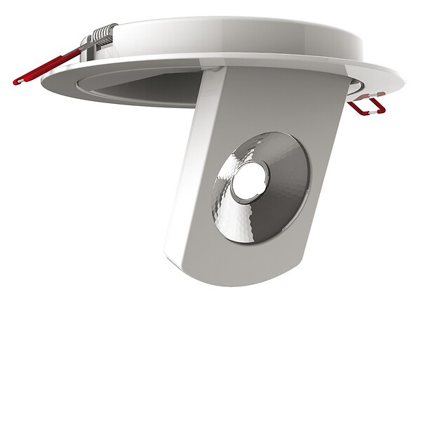 XANLITE - Spot LED encastrable orientable - Blanc chaud - 8,5W - large