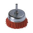 WOLFCRAFT - Brosse nylon rouge - Queue hexagonale 6,35mm - Diam.65mm - vignette