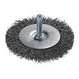 WOLFCRAFT - Brosse métal circulaire fil acier - Queue hex 6,35mm - vignette