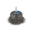 WOLFCRAFT - 1 Brosse mét.souc. HEX D75mm - vignette
