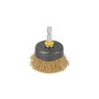 WOLFCRAFT - 1 Brosse laiton souc. HEX D50mm - vignette