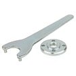 WOLFCRAFT - Clé droite pour meuleuse - M14 - Métal - 2 pièces - vignette