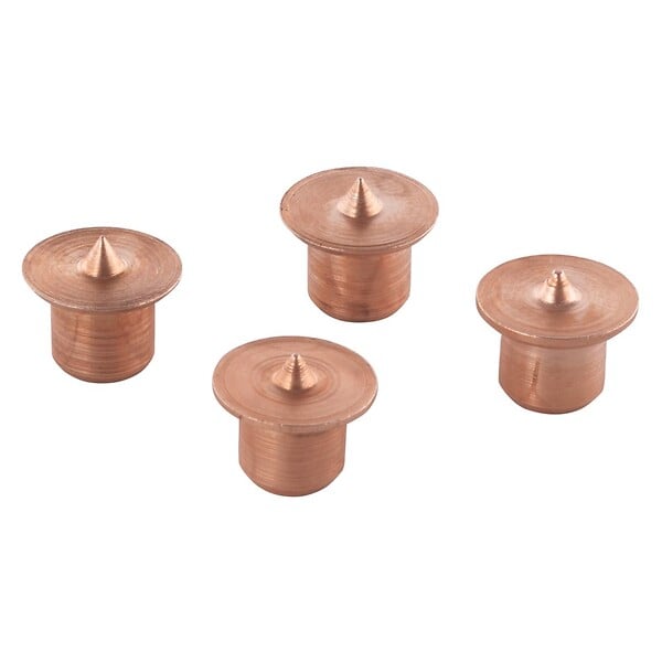 WOLFCRAFT - Centreurs pour chevilles - Acier - 8mm - 4 pièces - large