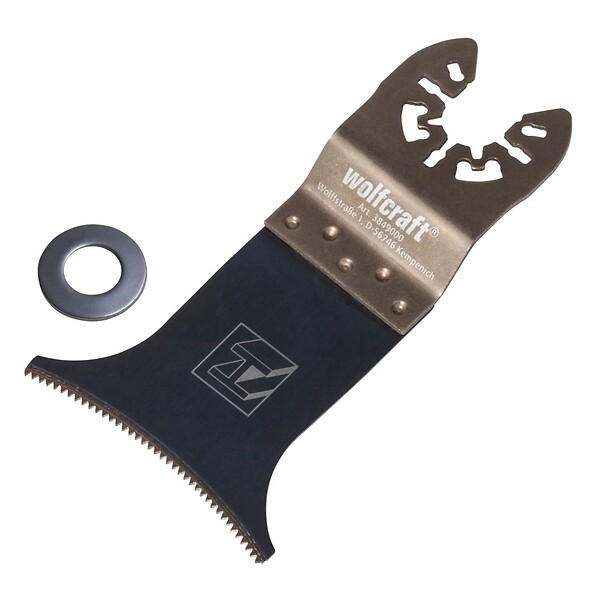 WOLFCRAFT - Lame coupe tube BIM - 55mm - pour outil multifonction - large