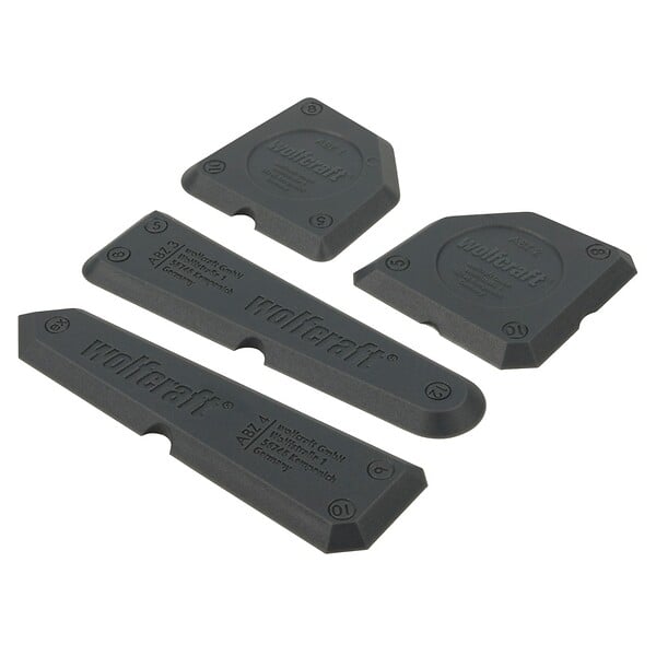 WOLFCRAFT - 1 Kit rénovation joint silicone 4 pcs - large