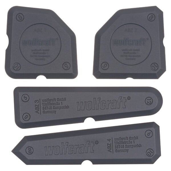 WOLFCRAFT - 1 Kit rénovation joint silicone 4 pcs - large