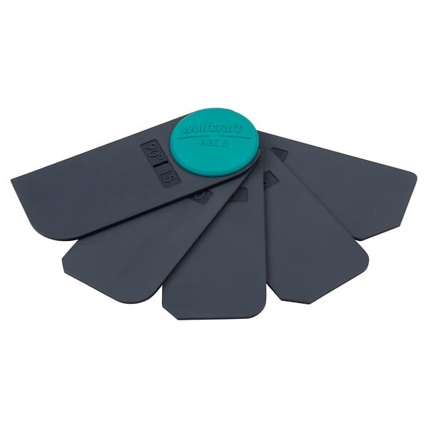 WOLFCRAFT - Kit rénovation joint 5 pcs - Lisseur polypropylène - large