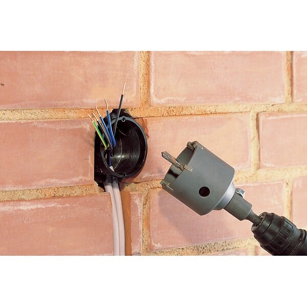 WOLFCRAFT - Trépan béton SDS-Plus D35 - Carbure de tungstène - large