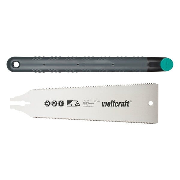 WOLFCRAFT - 1 Scie japonaise bi face bi-mat. 240mm - large