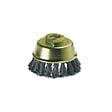 WOLFCRAFT - 1 Brosse métal soucoupe torsade M14  diamétre 75mm vrac DP - vignette