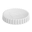 WENKO - Porte-savon plastique Minas - Blanc - Rainures antidérapante - vignette