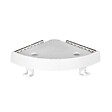 WENKO - Étagère d'angle ABS ALLSTAR Blanc 5 kg - vignette