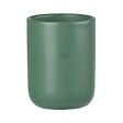 WENKO - Gobelet à dents céramique Olinda - Vert - 250 ml - vignette