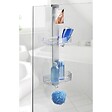 WENKO - Valet de douche avec miroir antibuée - Aluminium - Premium - vignette