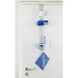 WENKO - Valet de douche avec miroir antibuée - Aluminium - Premium - vignette