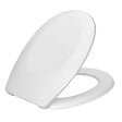 WENKO - Abattant WC Thermodur Bergamo - Blanc - Fixation réglable - vignette