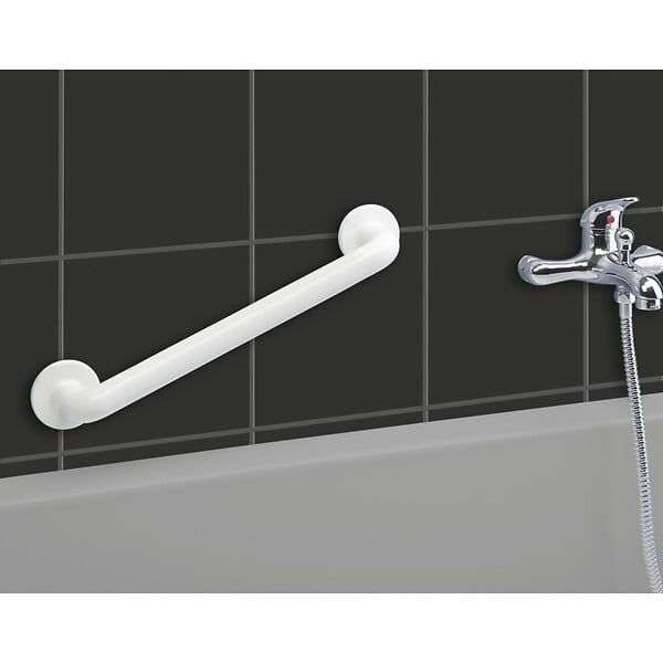 WENKO - Poignée murale de maintien Secura 43 cm blanc - large