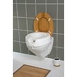 WENKO - Rehausse WC - Plastique - Secura - Blanc - 12cm - vignette