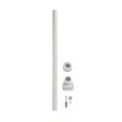 WENKO - Barre de douche télescopique - Blanc - 70-115cm - vignette