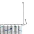 WENKO - Support barre d.douche universal 57cm bl - vignette