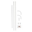 WENKO - Support barre d.douche universal 57cm bl - vignette