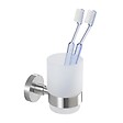 WENKO - Porte-gobelet inox Uno Bosio - Argent - Mural - vignette