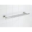 WENKO - Porte-serviettes mural Duo Bosio Shine inox - 60x5.5x14cm - vignette