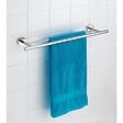 WENKO - Porte-serviettes mural Duo Bosio Shine inox - 60x5.5x14cm - vignette
