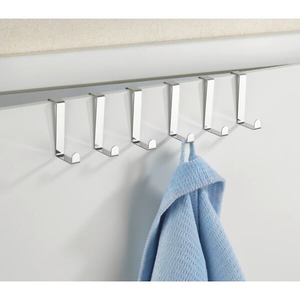 WENKO - Étagère douche - Valet barre douche Premium - Transparent - large