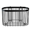 WENKO - Grand Tablette Murale Classic Plus, noir - vignette