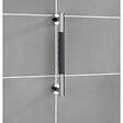 WENKO - Poignée sécurité bain acier inox Secura Gris 40,5cm - vignette