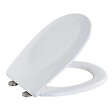 WENKO - Abattant WC Duroplast Vorno - Blanc - Easy-Close - vignette